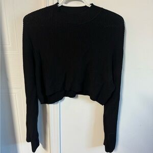 Aritzia long sleeve crop top